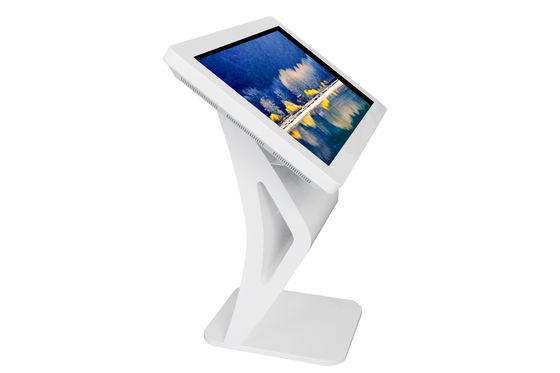 Assoalho 32inch interativo que está a visualização ótica de tela táctil RAM do LCD do Signage de Digitas 2GB