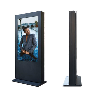 O 16:9 contrasta Digitas exteriores que anunciam o quiosque 2000nits 49inch das telas