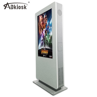 Da exposição exterior impermeável do quiosque do Signage de Ip65 lêndeas 55Inch 1500 verticais Digitas