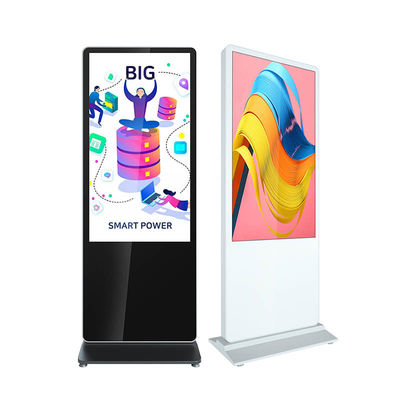 Monitor LCD TFT Wi-Fi com sinalização digital de 55 polegadas para publicidade