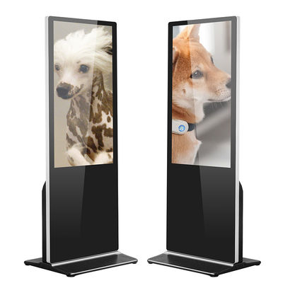 Anunciando o assoalho do LCD do monitor que está corrosão 280cd/m2 do Signage 75inch de Digitas a anti