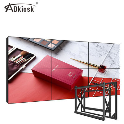 2x2 FHD FEZ as exposições de parede video da espessura 46Inch Digitas da parede 133mm do LCD