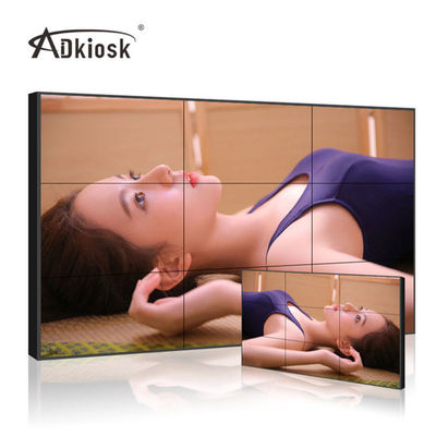Moldura video FHD 46Inch da exposição de parede 3.5mm do LCD do Signage de Digitas com suporte de alumínio