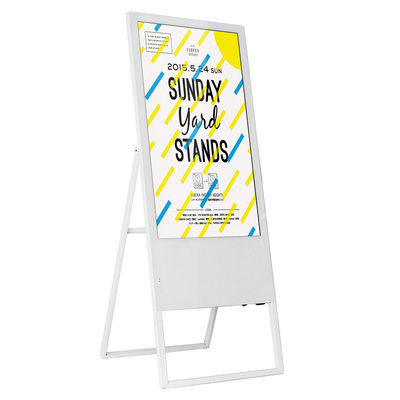 43 polegadas Signage de anúncio flexível 220V LCD dobrável de 49 Digitas da polegada