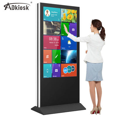 55inch a posição livre tomada partido dobro LCD indica o vidro de 3G 4G 4mm para o shopping
