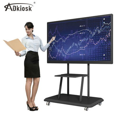 Super Clear eletrônico interativo infravermelho de 65inch Whiteboard 4k LCD Digital