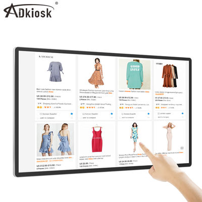 Quiosque interativo 21.5Inch 300cd/m2 do tela táctil da montagem da parede de Android