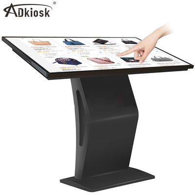 Quiosque interativo LCD do tela táctil do 16:9 do suporte que anuncia o monitor de exposição 16.7M Color