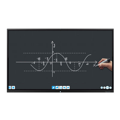 painel interativo do LCD do 1200:1 de 1080P Digitas Whiteboard para o ensino em linha