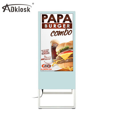 Menuboard portátil de 43 Digitas da tela do Lcd da polegada para o restaurante esperto