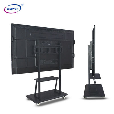 Tevê lnteractive Whiteboard do tela táctil eletrônico do LCD com o suporte opcional