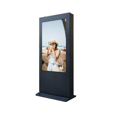 Assoalho IP55 ou IP65 da prova da água que está o jogador exterior da propaganda do Signage de Digitas