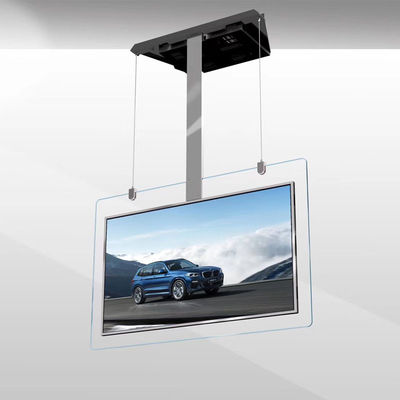 700 lêndeas que penduram a indicação digital tomada partido do painel LCD 55inch OLED dobro transparente