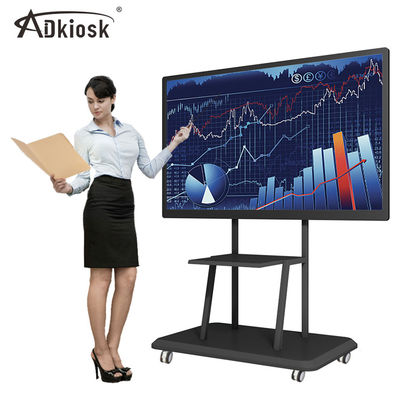 definição interativa 55in de Whiteboard 4K do tela táctil de 178W USB2.0 65in OPS