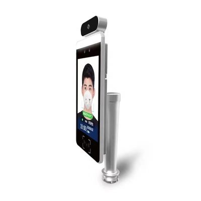 controle de acesso térmico 800×1280 do varredor do reconhecimento 8inch facial com câmera