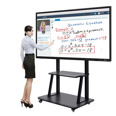 Tela táctil Whiteboard interativo 400cd/M2 Ir de Android 6,0 10 pontos do CCC