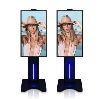 MS estreito Self Service Kiosk USB2.0 do MMC do quadro 43 polegadas de baixo nível de ruído