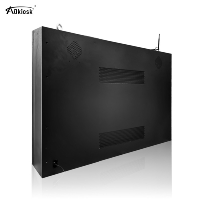 1920*1080 o Signage Lcd da definição 300nits Digitas monitora a exposição conduzida 32 polegadas do toque