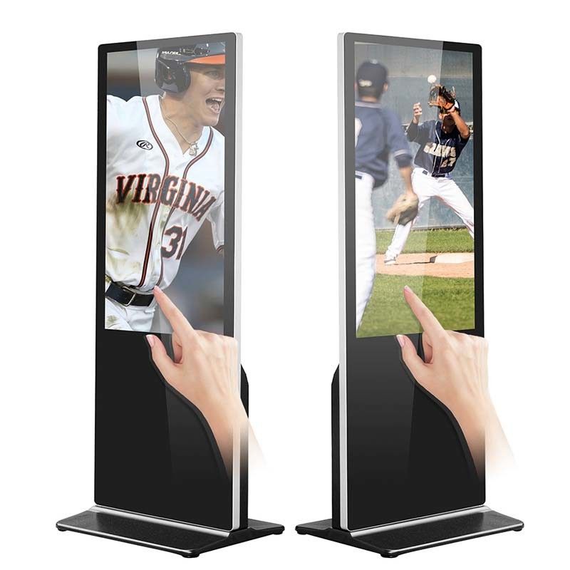 ósmio interativo 65Inch do PC do processador central do monitor i3 i5 do quiosque do tela táctil do LCD da definição 4k