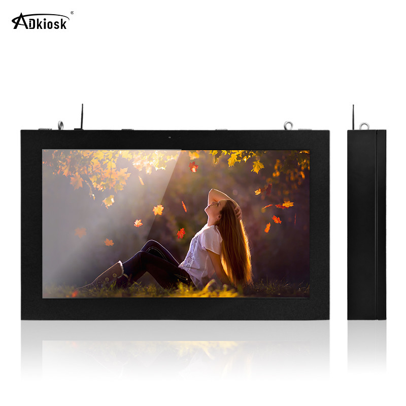 1920*1080 o Signage Lcd da definição 300nits Digitas monitora a exposição conduzida 32 polegadas do toque
